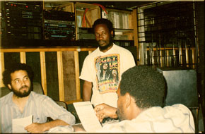 In The Studio Recording "Storitela" with Engineer Steven Stanley